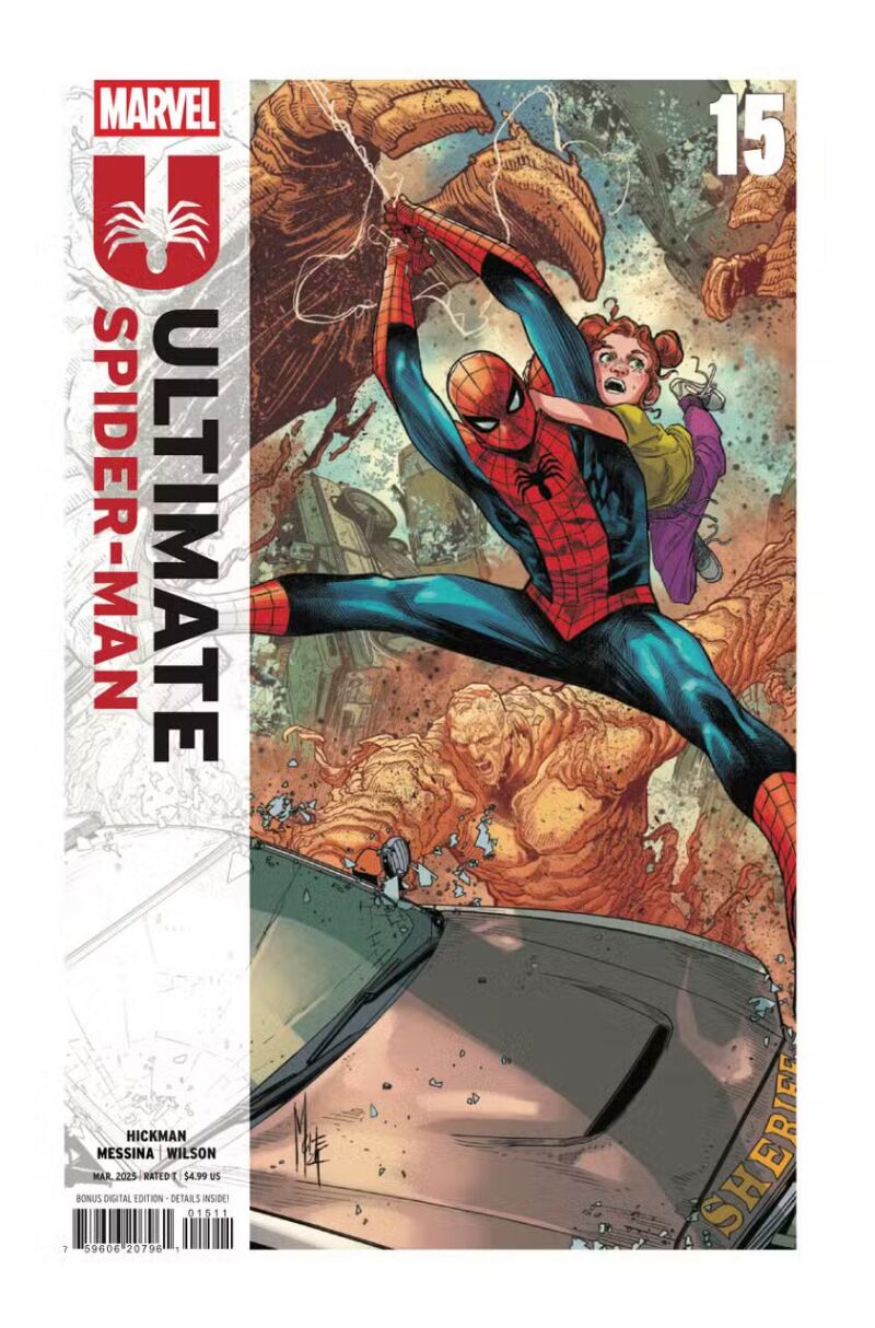 Portada de Ultimate Spider-Man #15