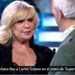 Bárbara Rey se estrena por sorpresa como colaboradora de 'Supervivientes' con dardo a Mediaset