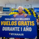 Rueda de prensa de Ryanair para celebrar sus 200 millones de pasajeros en Madrid