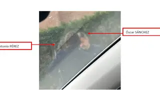 Una de las vigilancias a Óscar Sánchez, el exjefe de la UDEF Una de las vigilancias a Óscar Sánchez, el exjefe de la UDEF