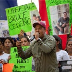 Venezolanos se manifiestan en apoyo a sus connacionales deportados de Estados Unidos