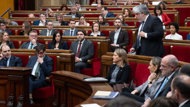Sesión de control al Govern en el Parlament