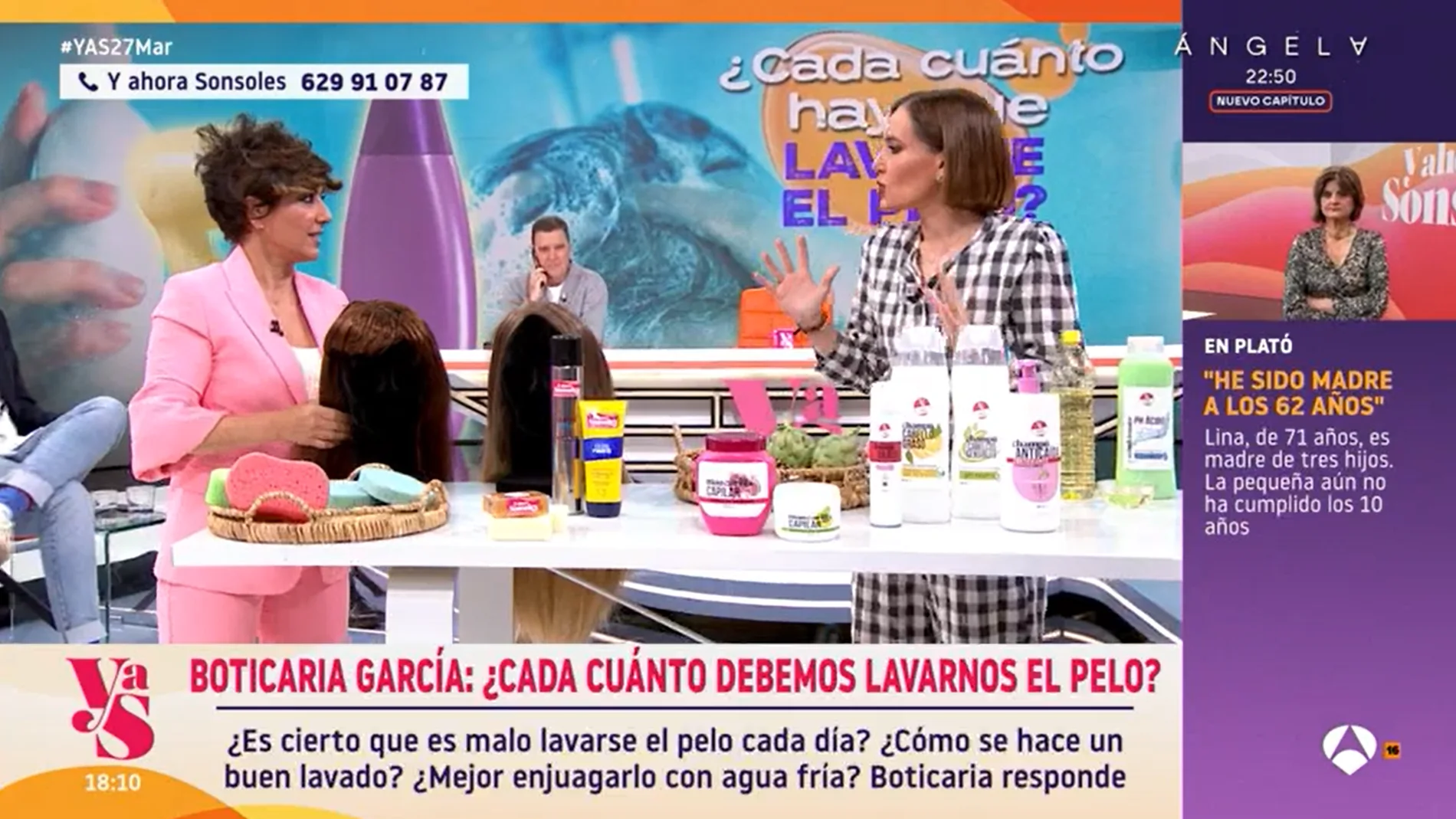 'Y ahora Sonsoles' desvela los mejores trucos para lucir una melena sana y radiante en estas fechas