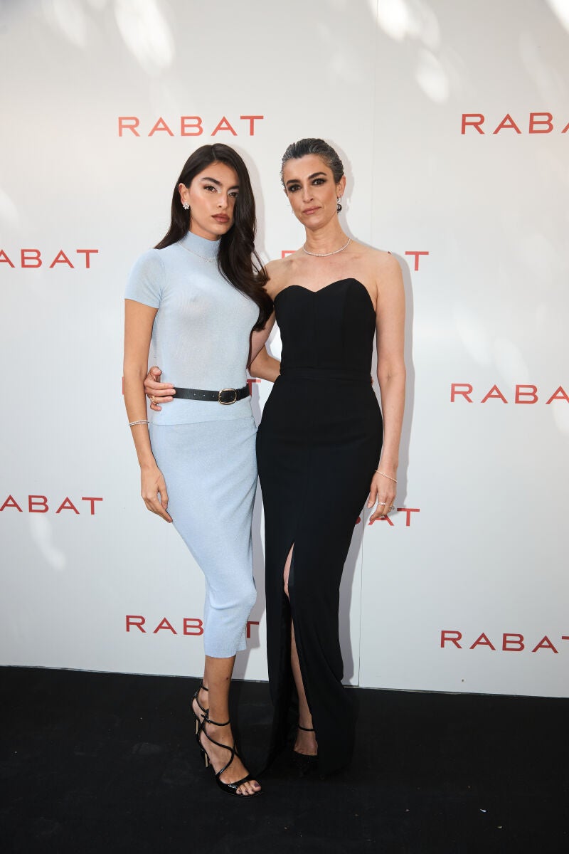 Lucía Rivera y Blanca Romero durante la inauguración de la nueva tienda de RABAT en Valencia