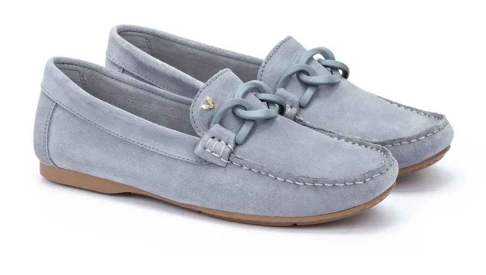 Mocasín Leyre mujer cordones.