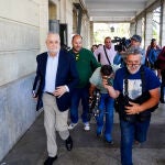 José Antonio Griñán abandona los juzgados de Sevilla, en una imagen de archivo