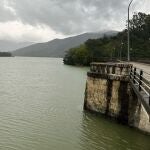Aspecto que presenta el pantano de los Hurones, en la demarcación del Guadalete-Barbate