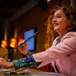 María Jesús Montero. La vicepresidenta primera y ministra de Hacienda, María Jesús Montero. Comparece ante los