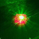Un láser de microondas en un trozo de diamante para crear un cuasicristal de tiempo.