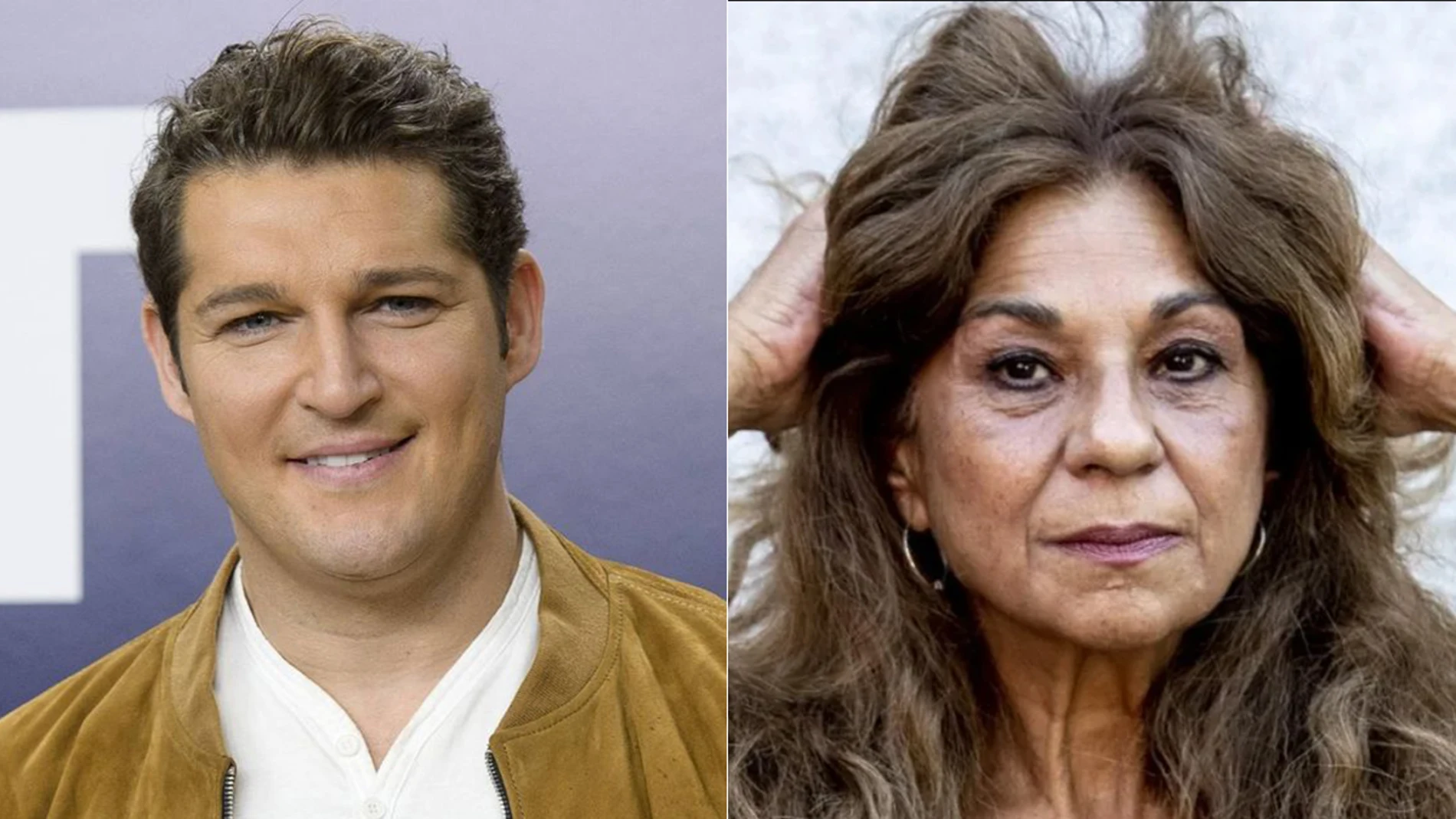 Manu Tenorio y Lolita Flores