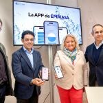 Presentación de la nueva App de Emivasa para conocer el estado del consumo de agua