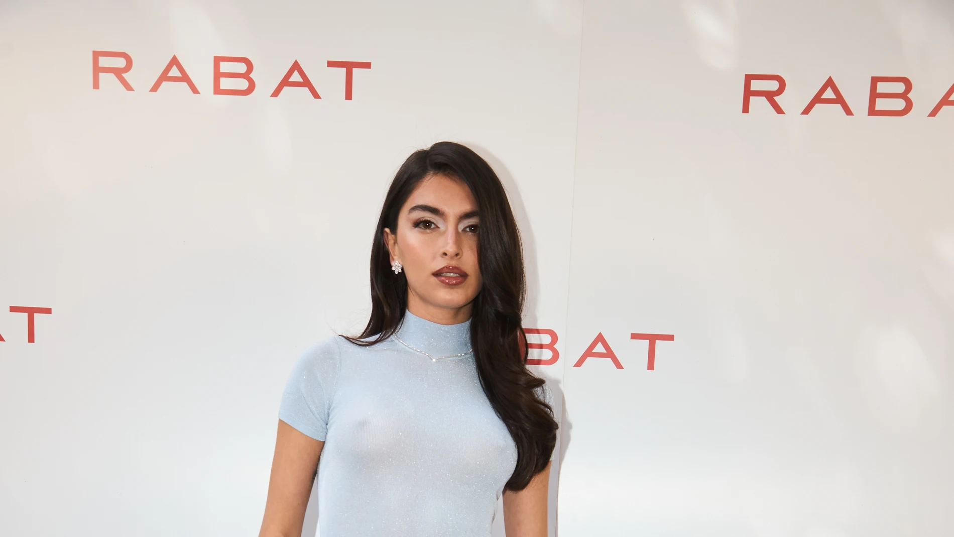Lucía Rivera en la inauguración de la tienda de RABAT en Valencia