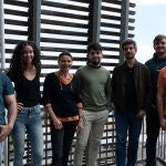  Los investigadores Brian Medel, Marta López, Jana Selent, Alejandro Peralt, David Aranda, Miguel Diéguez y Adrián García han participado en la investigación