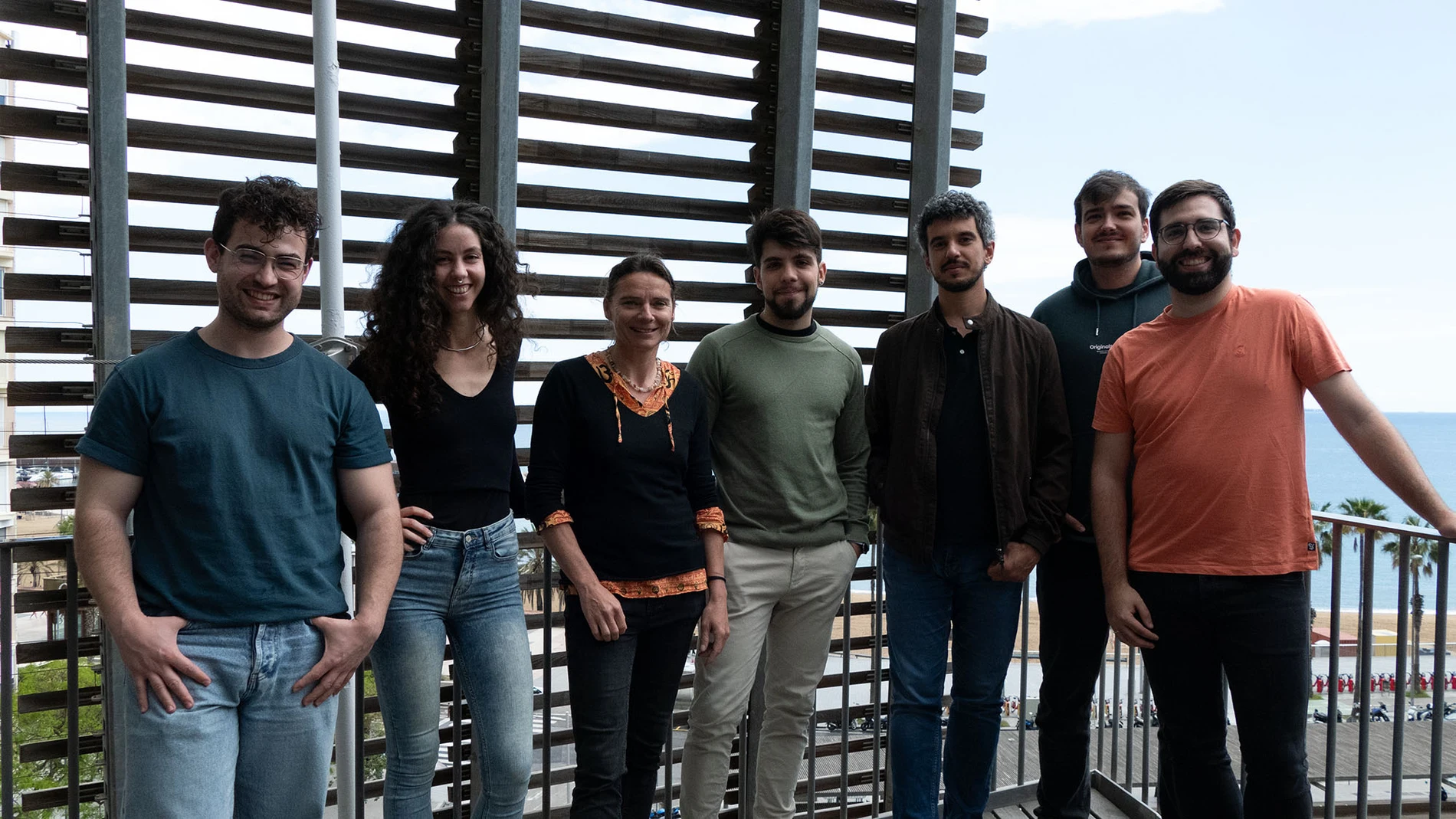 Los investigadores Brian Medel, Marta López, Jana Selent, Alejandro Peralt, David Aranda, Miguel Diéguez y Adrián García han participado en la investigación