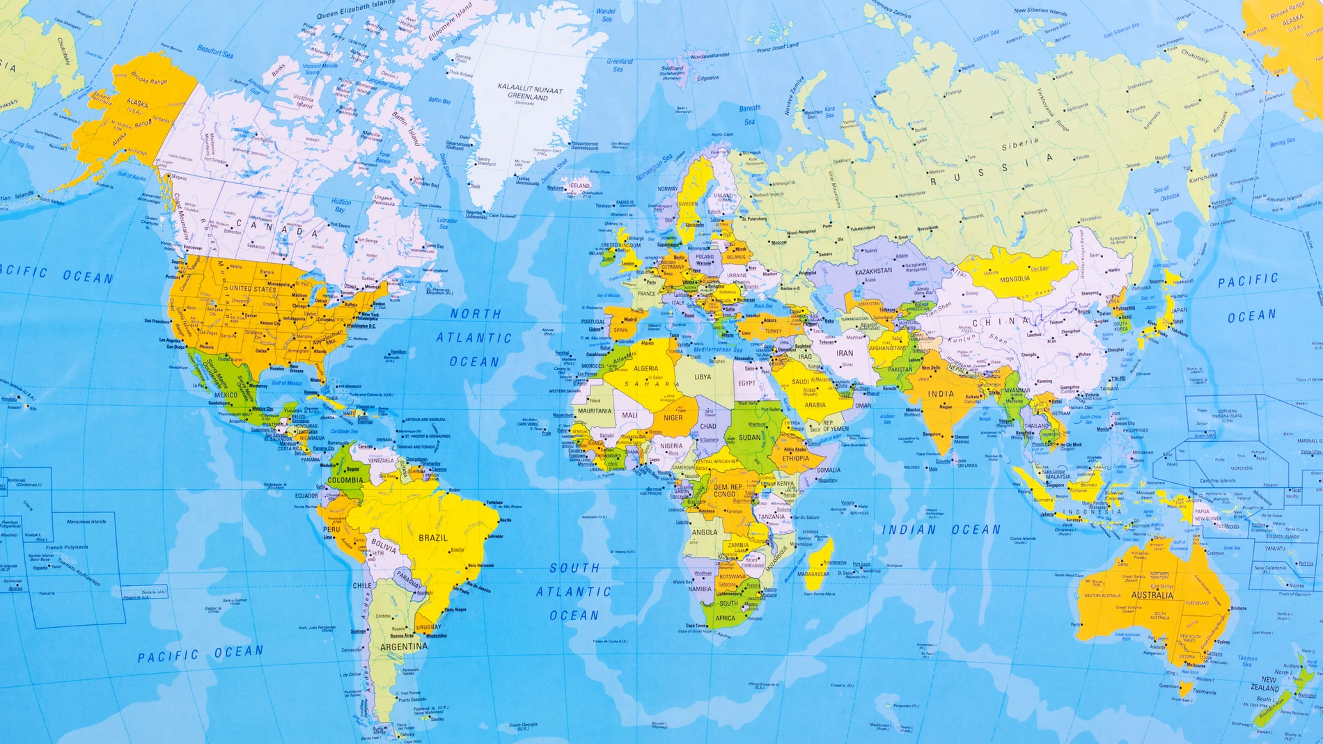 Con el paso de los años, la historia de los diferentes países reconocidos de la ONU ha cambiado por su independencia o fundación a los territorios y extensión que hoy conocemos