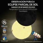 AstroGuada organiza este sábado una observación en la Concordia para seguir el eclipse parcial de Sol