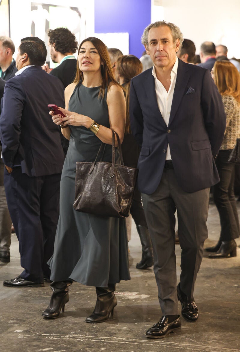 Raquel Revuelta y Manuel Mirat en ARCO
