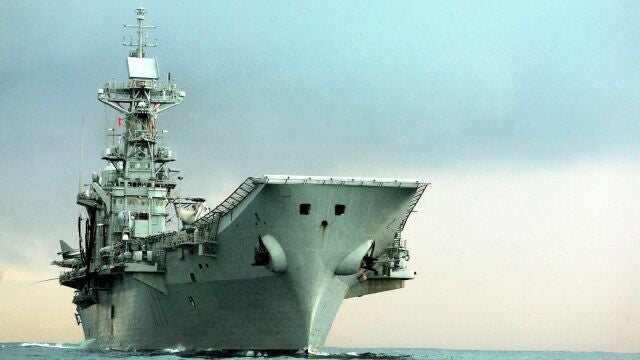  El motivo por el que la Armada convirtió en chatarra el portaaviones Príncipe de Asturias por 2,3 millones de euros
