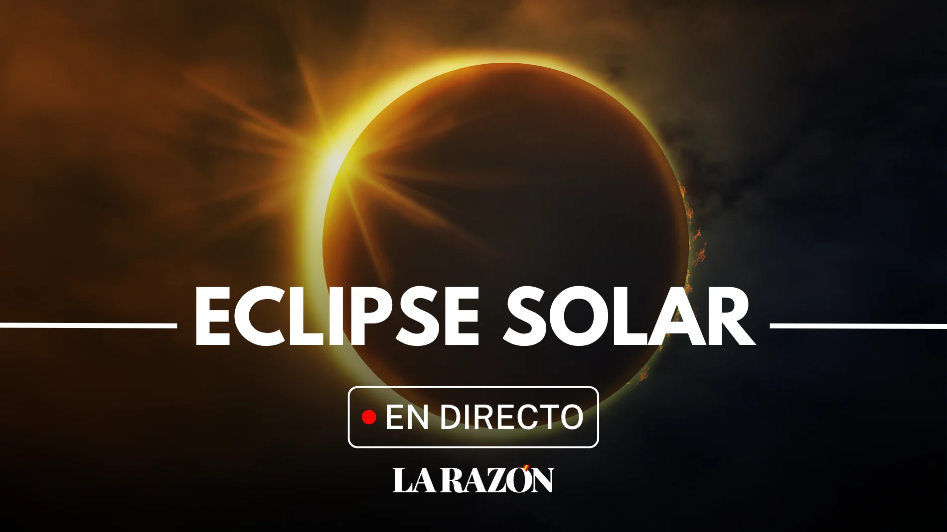 Eclipse solar parcial desde España, en directo hoy: última hora e imágenes en vivo
