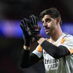 Fútbol.- Thibaut Courtois, baja para el Real Madrid ante el Leganés