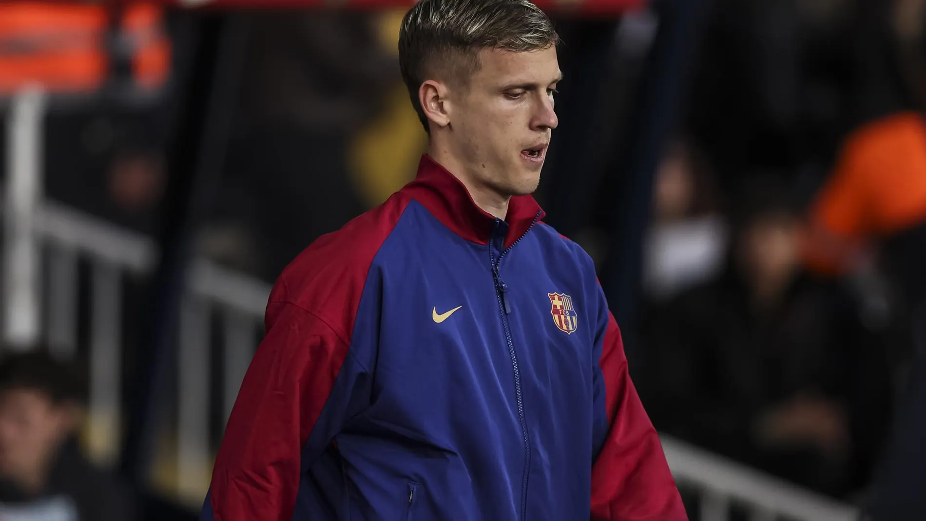 Dani Olmo, jugador del Fútbol Club Barcelona