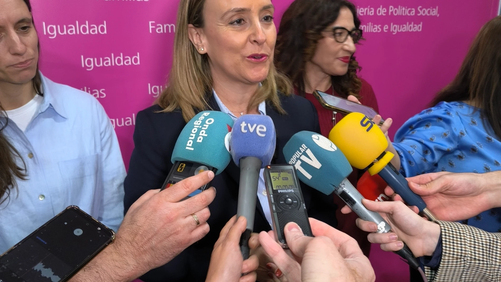 La consejera de Política Social, Familias e Igualdad, Conchita Ruiz, EUROPA PRESS 28/03/2025