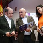 Miguel Vegas, Jesús Julio Carnero y Blanca Jiménez