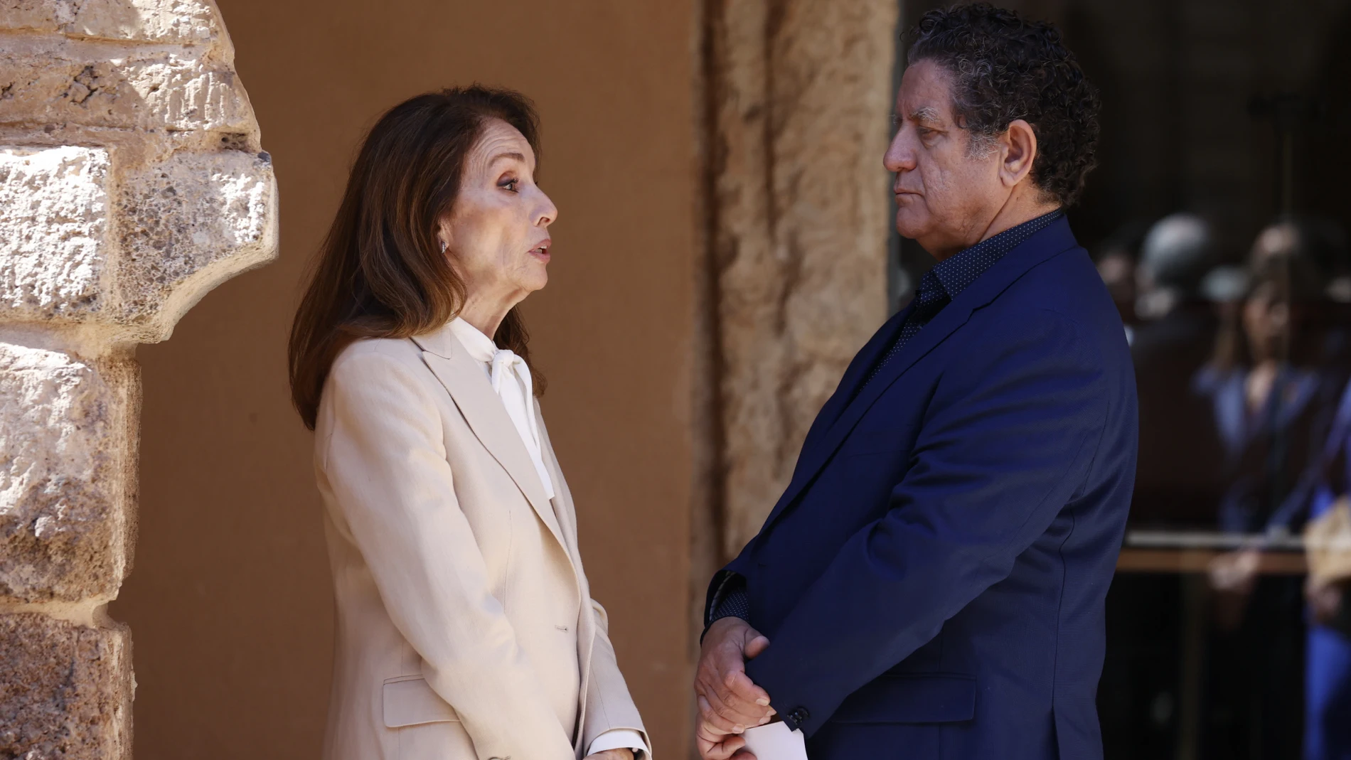 El look de Ana Belén.
