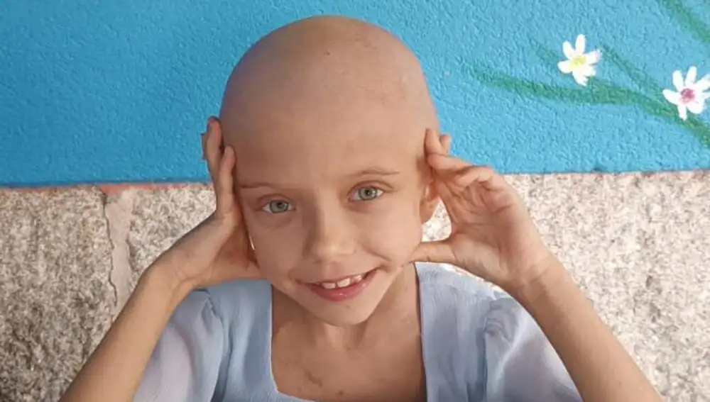 Lucía, a los siete años