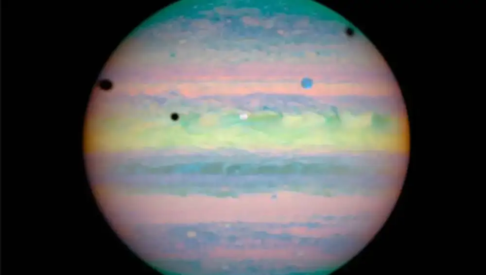Imagen tomada por el telescopio Hubble en marzo de 2004