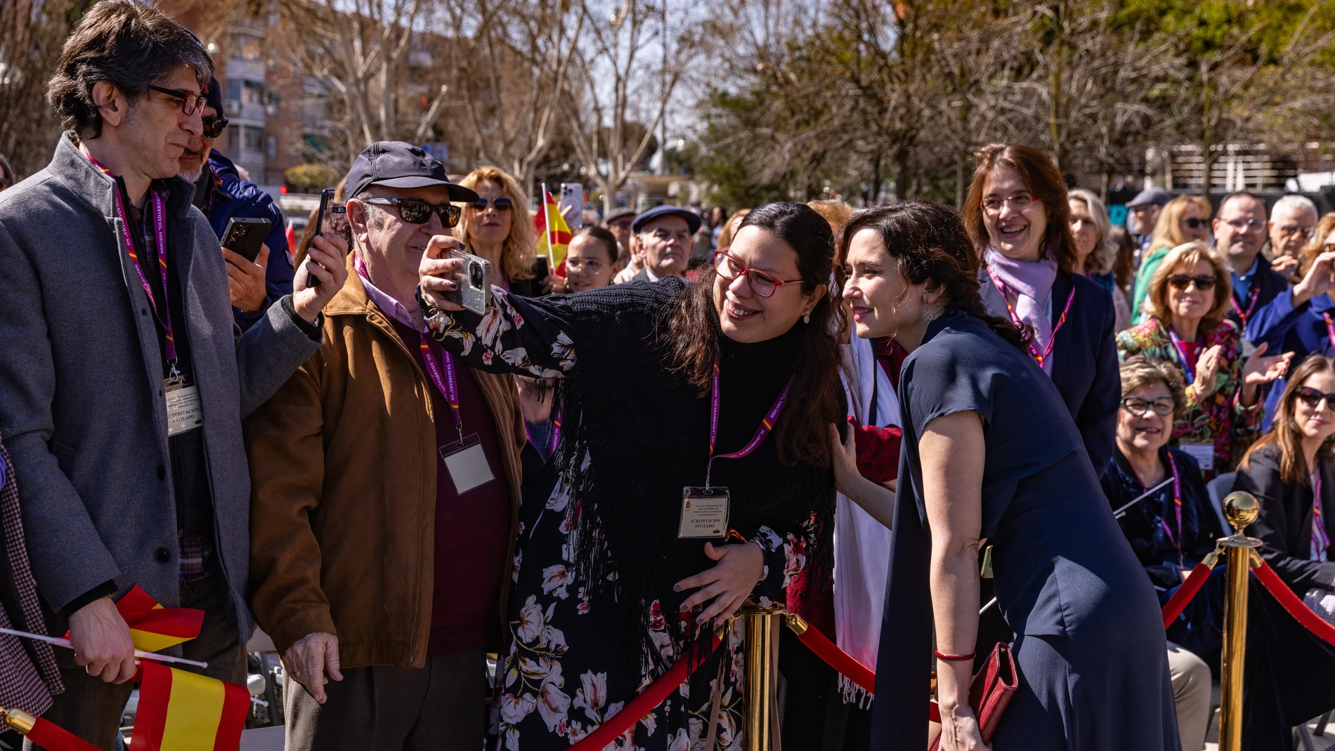 Jura de bandera de personal civil en Alcobendas @Gonzalo Pérez Mata