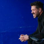 Diego Pablo Simeone, en el RCDE Stadium de Cornellá