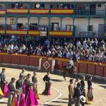 Paseíllo del festival taurino de Chinchón