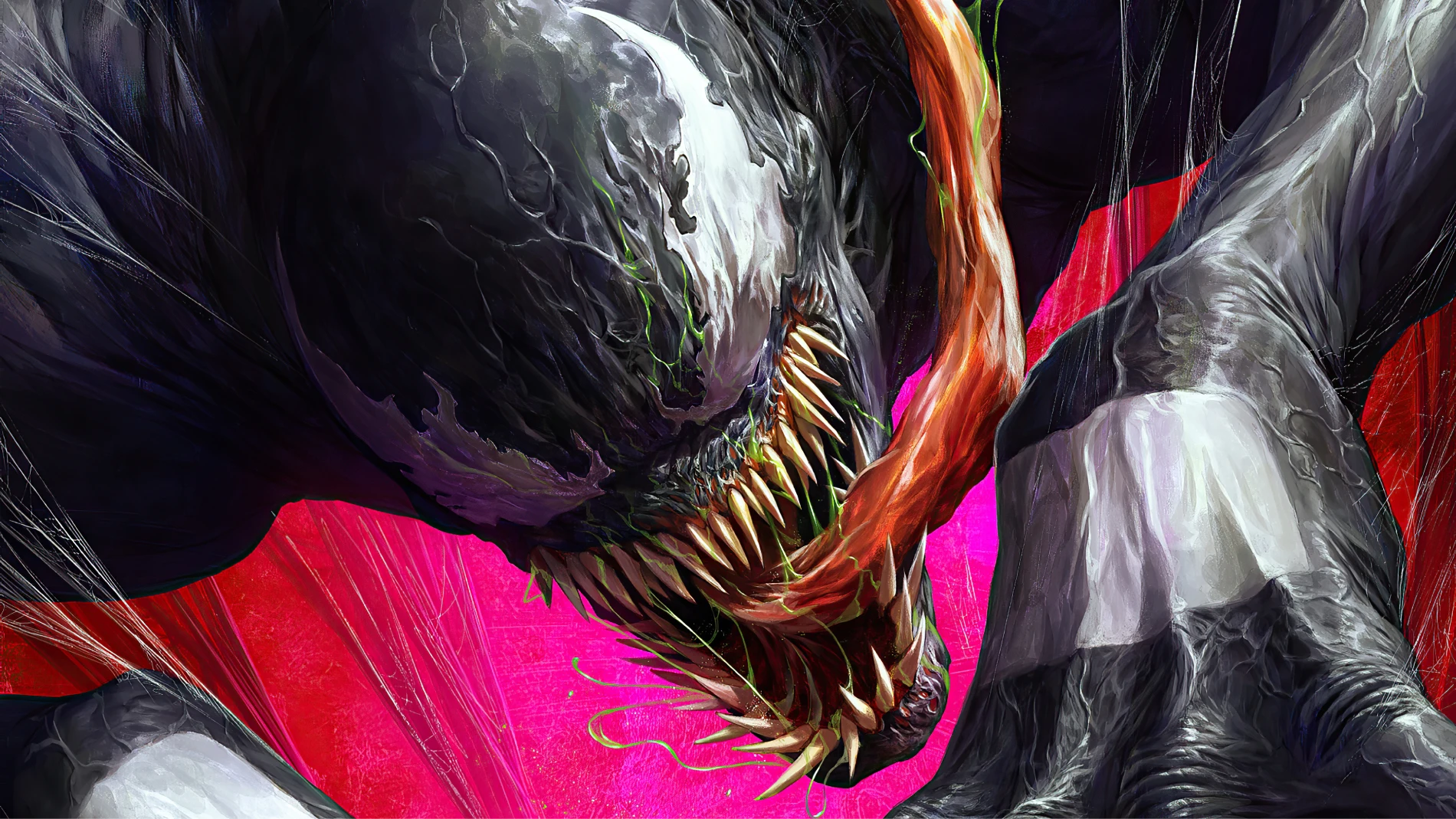 Venom es el simbionte más popular que se encuentra en el Universo Marvel
