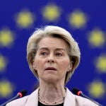 La presidenta de la Comisión Europea, Ursula von der Leyen