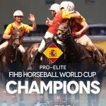 La selección española Pro-Elite se proclamó campeona del mundo de horseball en Argentina