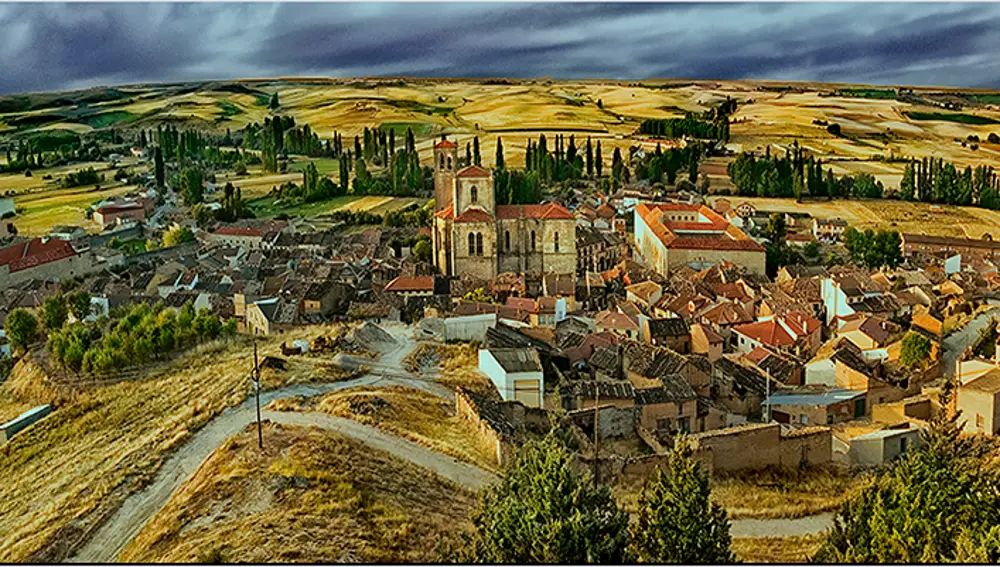 Panorámica de Peñaranda de Duero