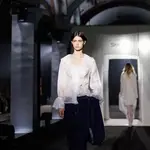 Desfile de Simorra en la 080 Barcelona Fashion.