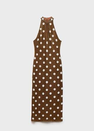 Vestido topos.