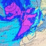 Lluvias intensas y chubascos a partir de esta fecha