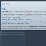 El mensaje que aparece en la intranet policial sobre el nuevo DNI digital