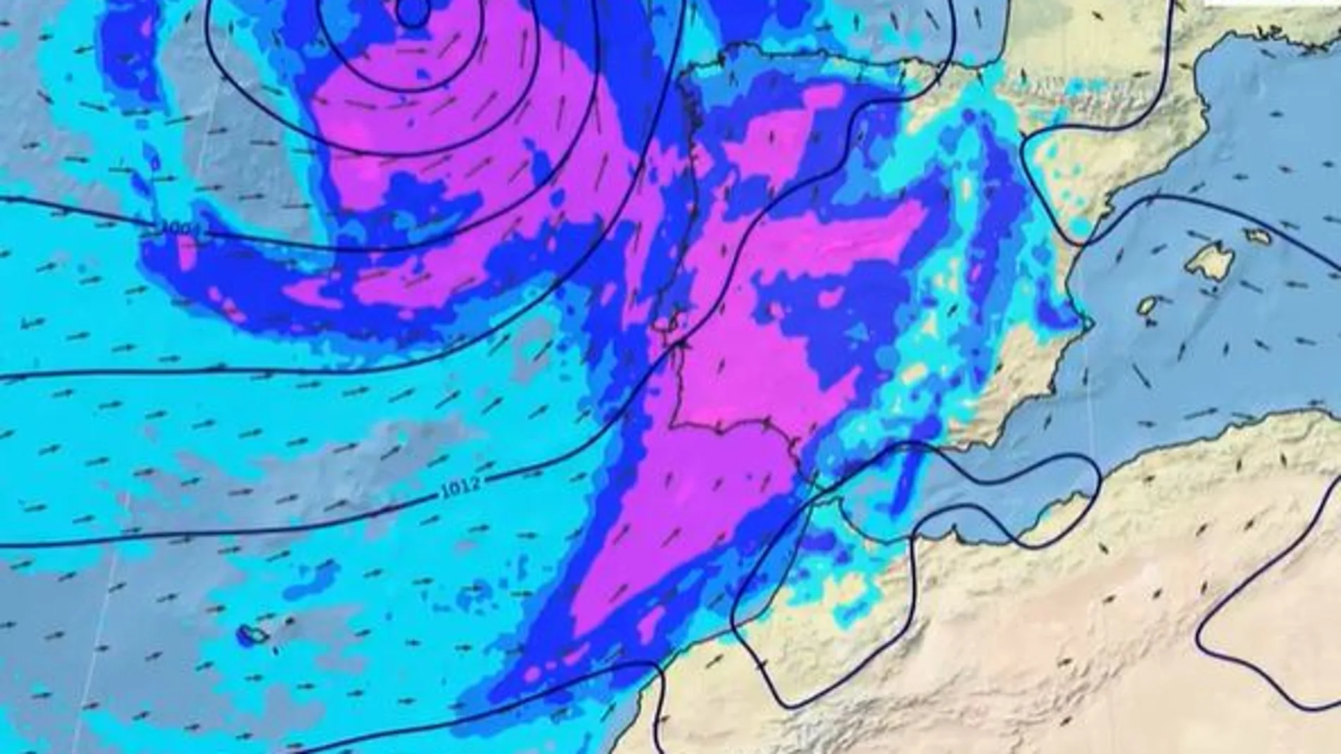 La AEMET lanza un aviso urgente: tormentas intensas (l/m) y precipitaciones en estas zonas