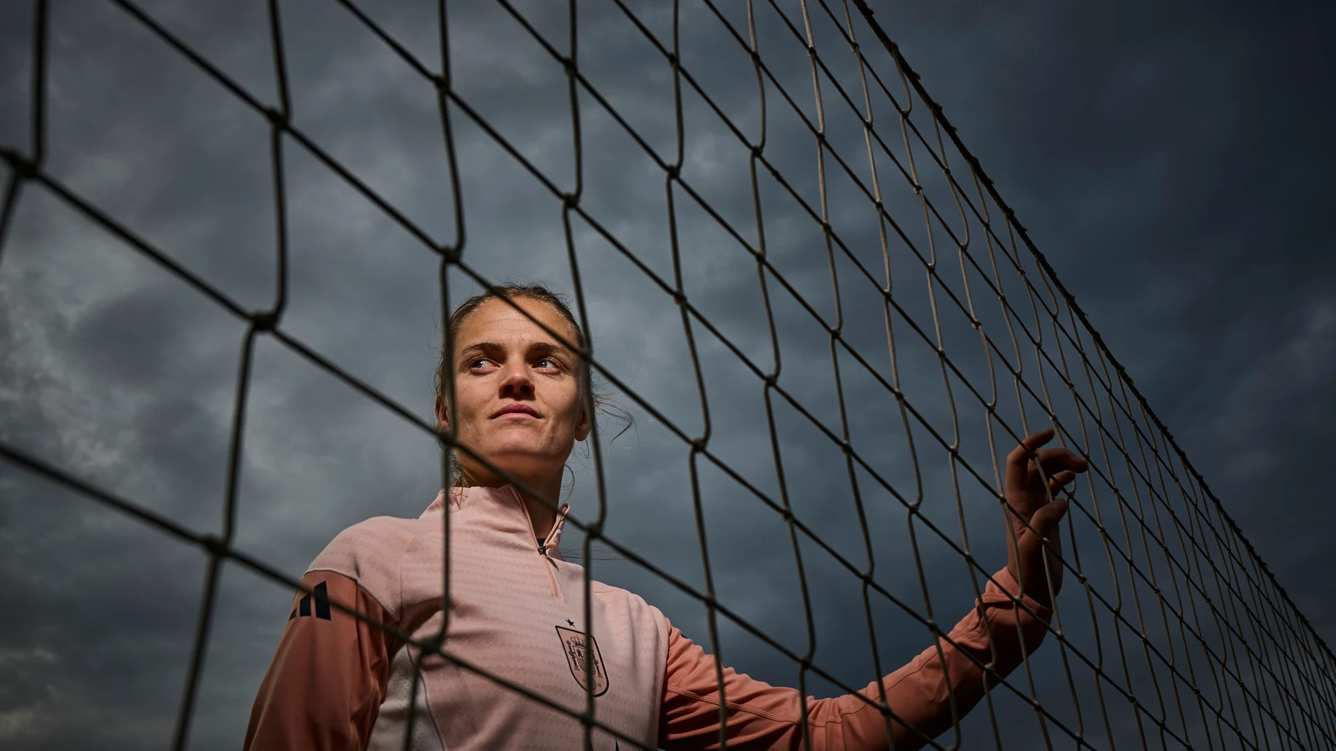 Entrevista con la jugadora de la Selección Española Femenina de fútbol, Irene Paredes. © Alberto R. Roldán / Diario La Razón. 01 04 2025