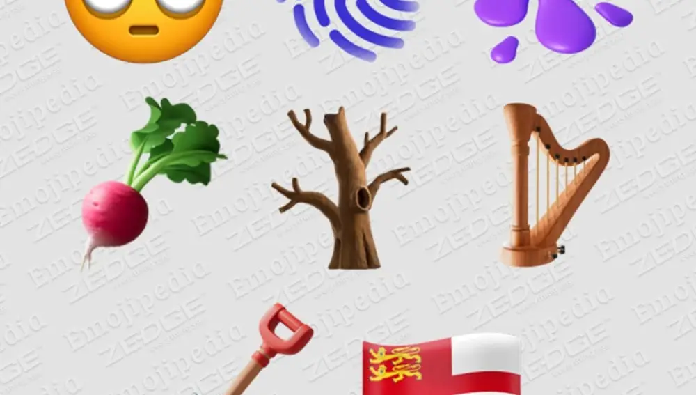 Los nuevos emojis de iOS 18.4