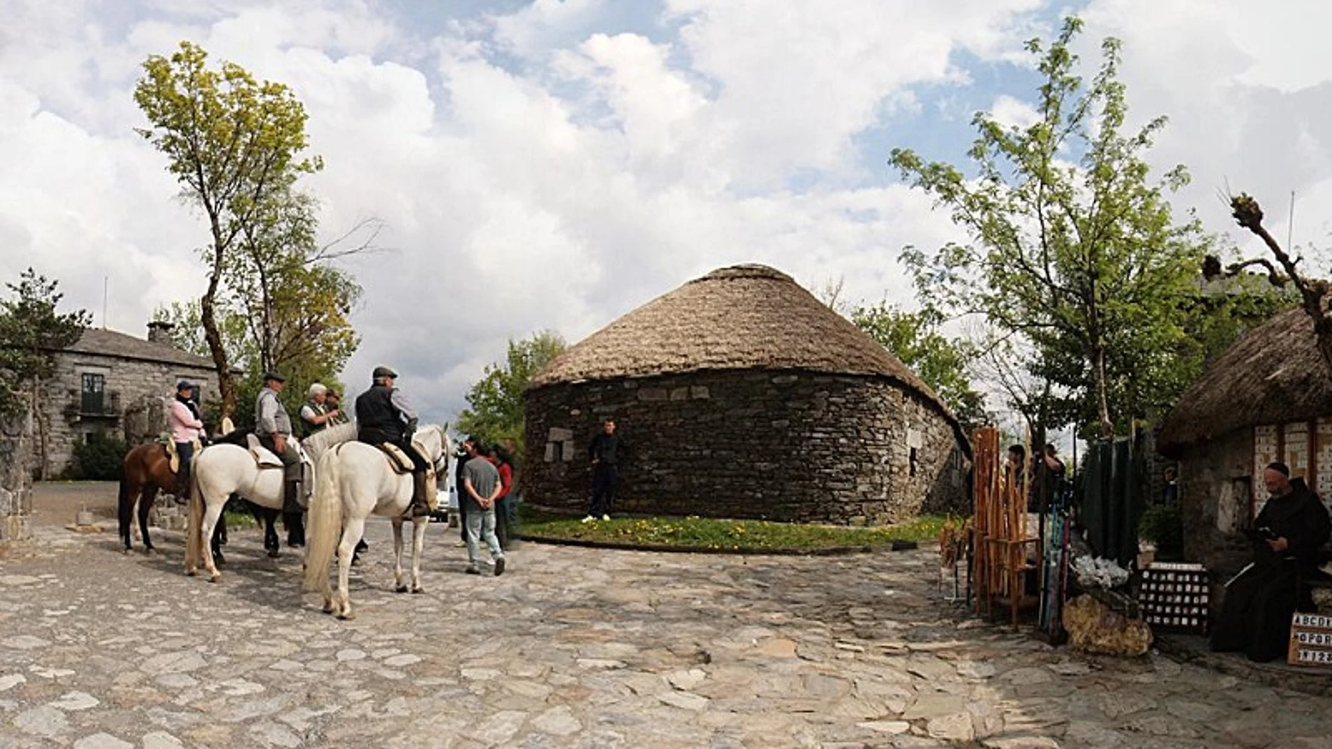 Pallozas de O Cebreiro.