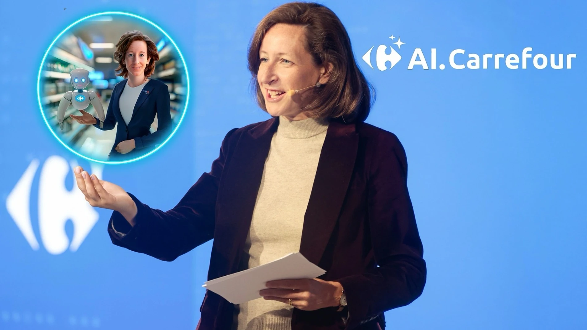 Elodie Perthuisot, directora ejecutiva de Carrefour España REMITIDA / HANDOUT por CARREFOUR Fotografía remitida a medios de comunicación exclusivamente para ilustrar la noticia a la que hace referencia la imagen, y citando la procedencia de la imagen en la firma 01/04/2025