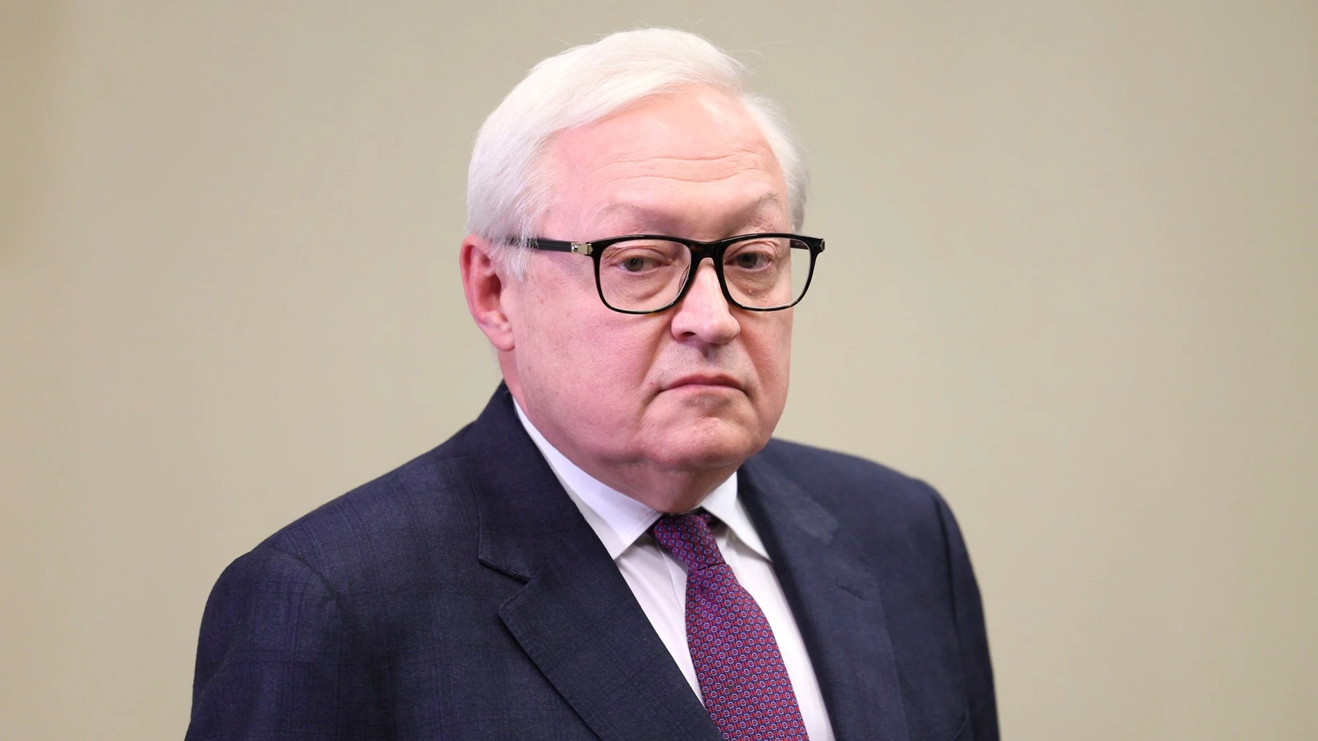 (Foto de ARCHIVO) October 16, 2023, Novo-Ogaryovo, Moscow Oblast, Russia: Russian Deputy Foreign Minister Sergei Ryabkov before a face-to-face meeting chaired by President Vladimir Putin at the Novo-Ogaryovo presidential state residence, October 16, 2023 outside Moscow, Russia. Europa Press/Contacto/Gavriil Grigorov/Kremlin Poo 16/10/2023 ONLY FOR USE IN SPAIN