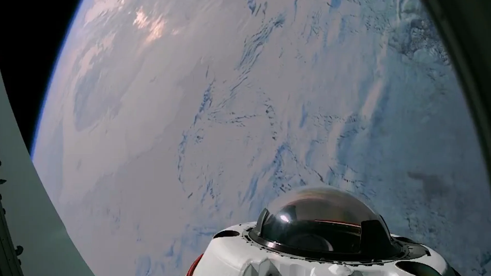 Imagen del polo tomada por la misión Fram2, de SpaceX