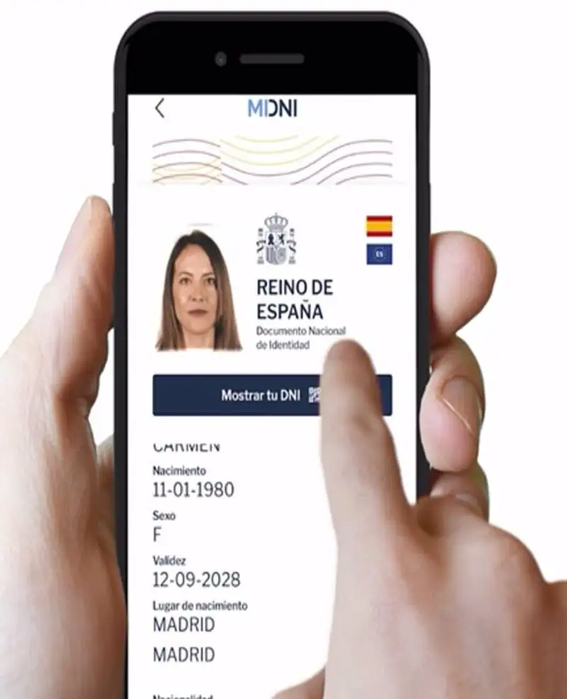 MADRID.-VÍDEO: El nuevo DNI digital permitirá la acreditación presencial en un hotel, alquilar un coche o asistir a un concierto