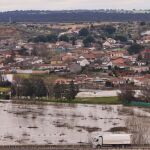 Inundaciones en Escalona (Toledo) por la crecida del río Alberche